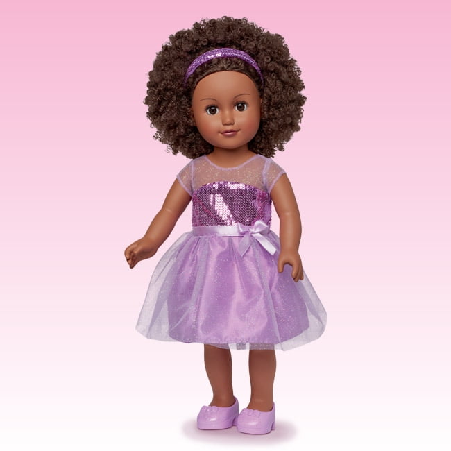 Purple Sparkly Dress